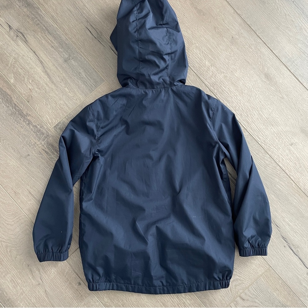 EUC - GAP KIDS windbreaker raincoat navy blue size XS - Picture 2 of 12